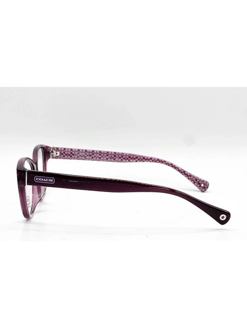 Coach HC 6029F 5043 Purple Full Rim Authentic Eyeglass Frames 51-17